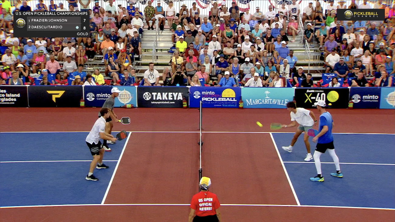 Men's Pro Gold Match at US Open Pickleball Championships